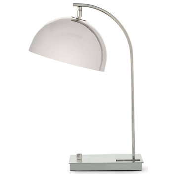 Otto Desk Lamp, Nickel