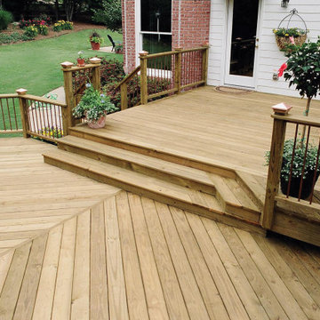 Pressure Treated Wood Decks
