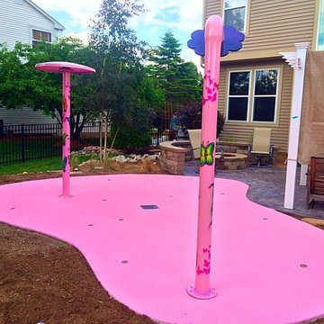 Residential Splash Pad for your backyard