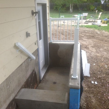 Basement Entry Reconfiguration & foundation repair