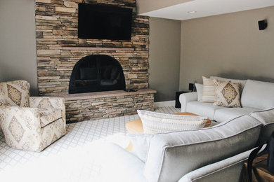 Home design - contemporary home design idea in Other