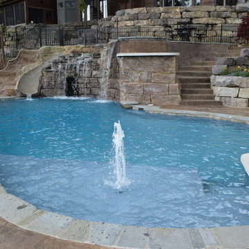 Outdoor Adventure Swimming Pool {LW}
