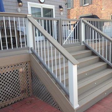 Trex Transcends Gravel Path & Rope Swing Decking