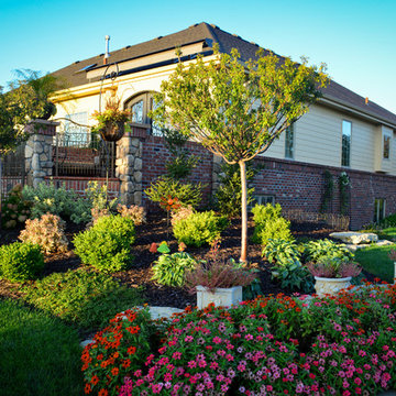 Corner lot Courtyard