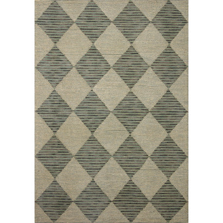 Chris Loves Julia x Loloi Francis Area Rug, Spa / Granite, 8'-6" X 12'
