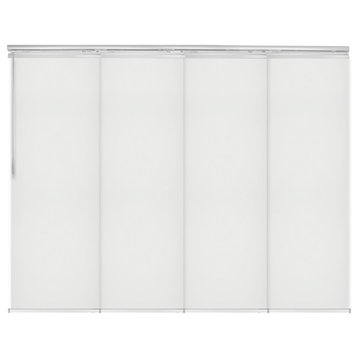 Danilo 4-Panel Track Extendable Vertical Blinds 48-88"W