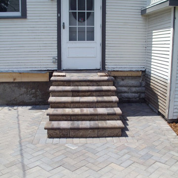Paver Steps and Landscaping