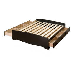 Prepac Platform Storage Beds - Platform Beds
