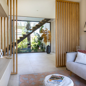 Conception intérieure d'une villa neuve à Carqueiranne