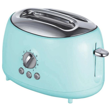 Brentwood  2 Slice Retro Toaster, Blue