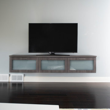 Modern Floating Media Center