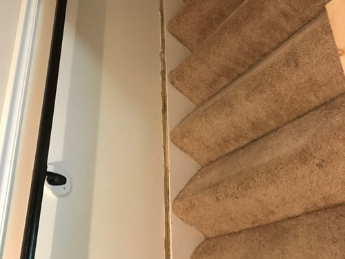 Stair skirt trim. Baseboard?