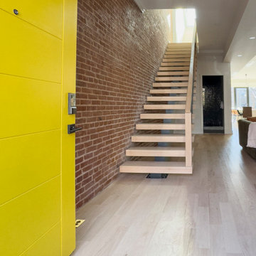 Project #145 | Modern Staircase Renovation in Victorian Townhouse