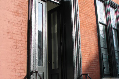 This is an example of a traditional exterior in Baltimore.