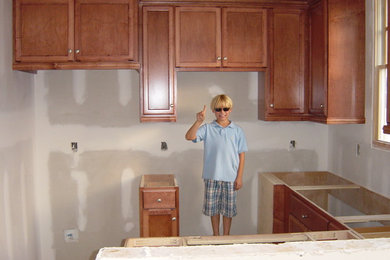 Kitchen photo in Charlotte