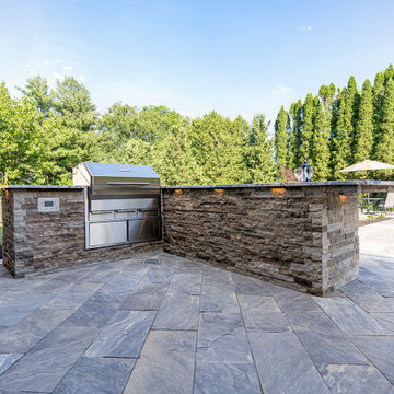 Pool Landscape - Maple Hills, Waterloo
