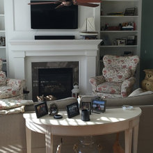 Family Room Before Pics