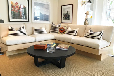 Inspiration for a modern living room remodel in Los Angeles