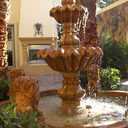 Fountain 022c - Outdoor Fountains And Ponds