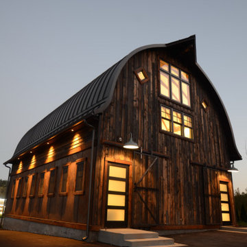 Gothic Arch Barn Restoration