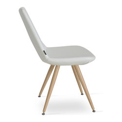 EIFFEL STAR NATURAL -WHITE PPM - Dining Chairs