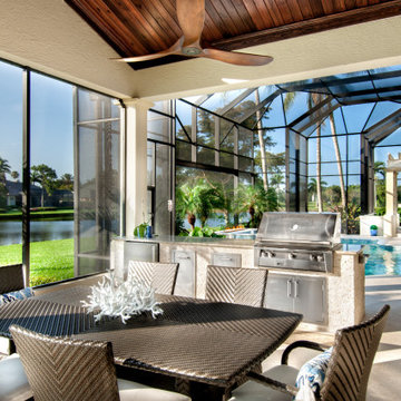 Bonita Bay, Bonita Springs, Florida - Stunning Outdoor Living Remodel