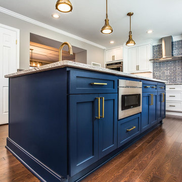 Vienna Transitional Kitchen & First Floor