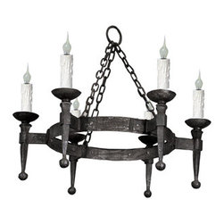 CH-176Hand Made Iron Chandelier Designs - Chandeliers