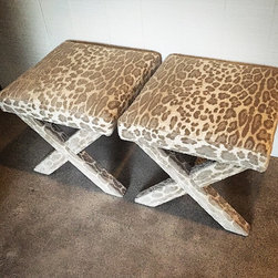 Custom X Benches - Footstools And Ottomans