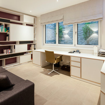 Gästezimmer, Homeoffice und Sauna in einem Raum