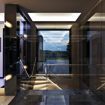 Extraordinary Staircase and Hall Design