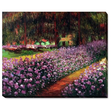 Artist's Garden at Giverny, Gallery Wrap 20&quot;x24&quot;