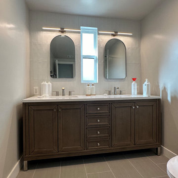 Sauer Residence- Kids & Master Bathroom Remodel
