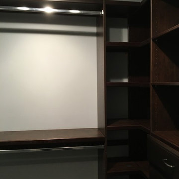 Man's make-over closet