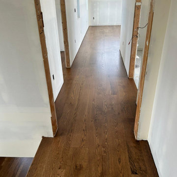 Installation, Sanding and Refinishing variation sizes white oak