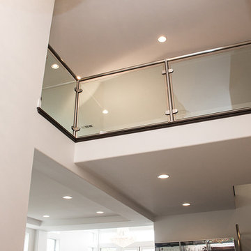 Glendale - A new loft addition in a high ceiling