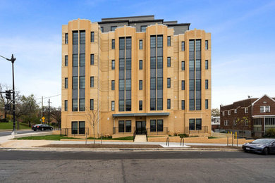 Example of a minimalist exterior home design in DC Metro