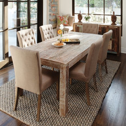Hampton Teak Dining Table 82" - Products