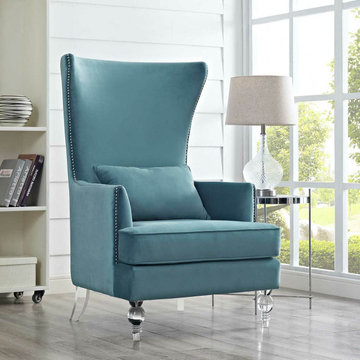 Clear Acrylic Accent Chairs