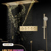 Musical Thermostatic Shower System, Hand Shower, Style B-Phone Control Light