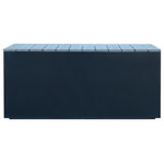 Nice Planter LLC - Nice Planter Bench, Charcoal Grey, 16"x46"x16" - Planters are shaped from metal by skilled craftsmen utilizing precise folding of the metal to create a planter that uses no welding during the manufacturing process and assembles into a rectangular shape from five panels. Planter panels interlock together to form incredibly solid plant container that can accommodate large plants. Most of all, the planter is simple, modern and minimalistic. Aluminum planters are powder coated to provide a vibrant durable finish.  Corten Steel planters do not ship pre-weathered and will arrive with the bare steel finish which will have to weather over time.