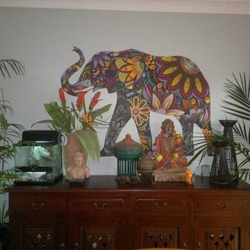 Elegant Elephant Wall Decal by My Wonderful Walls