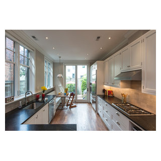 Capitol Hill Row House | Interior Renovations - Transitional - Kitchen ...