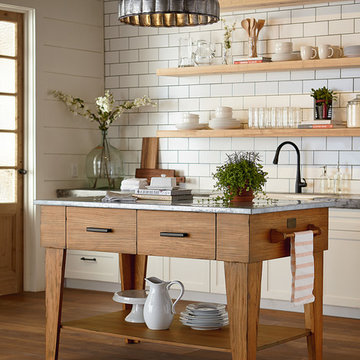 MAGNOLIA HOME - KITCHEN ISLAND - BENCH