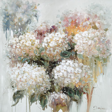 "Blooming flower" (20"x20") Canvas Artwork; Original Art; Modern Art