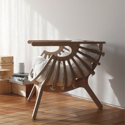 BIRCH PLYWOOD NATURAL FINISH LOUNGE CHAIR - Armchairs And Accent Chairs