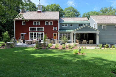 Design ideas for a country exterior in New York.