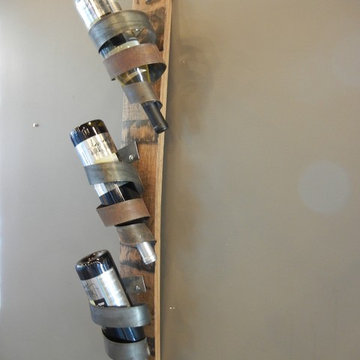 SchillingBridge Cork and Tap House Wine Rack and Art
