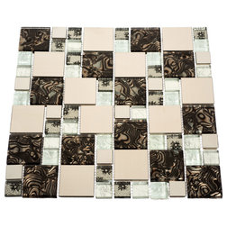 Contemporary Mosaic Tile by Giorbello