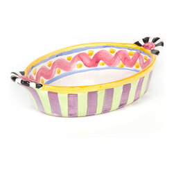 Piccadilly Mini Au Gratin Dish | MacKenzie-Childs - Specialty Cookware